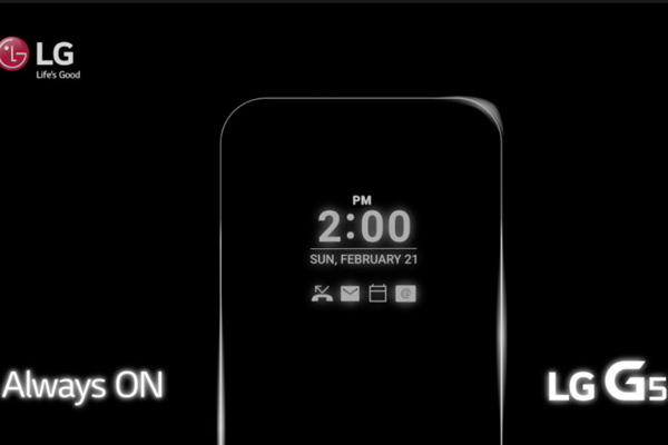ال‌جی تایید کرد: نمایشگر G5 هرگز به خواب نمی‌رود