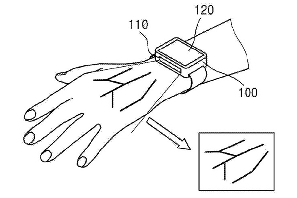 سیستم امنیتی ساعت هوشمند سامسونگ با قابلیت شناسایی رگ‌های دست