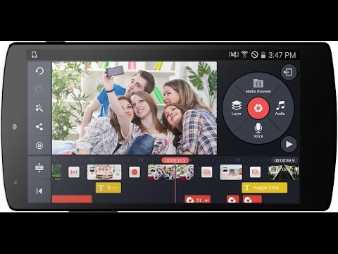 دانلود نرم افزار ویرایشگر ویدئو اندروید - KineMaster Pro – Video Editor 3.3.0.7698