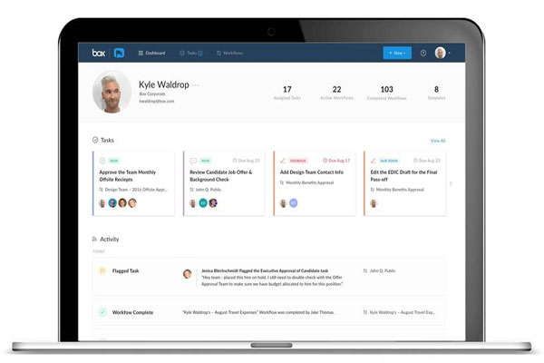 پلتفرم جدید Box برای آسان‌سازی فرآیندهای سازمانی