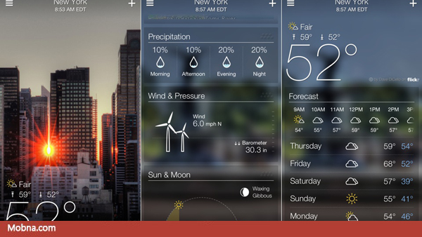 ۵-yahoo-weather-app