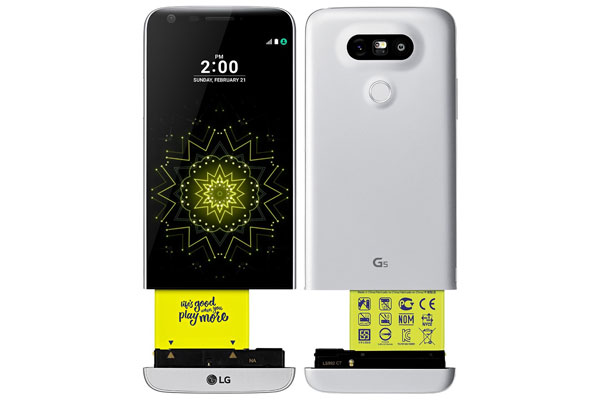 LG G6 ساختار پازلی ندارد