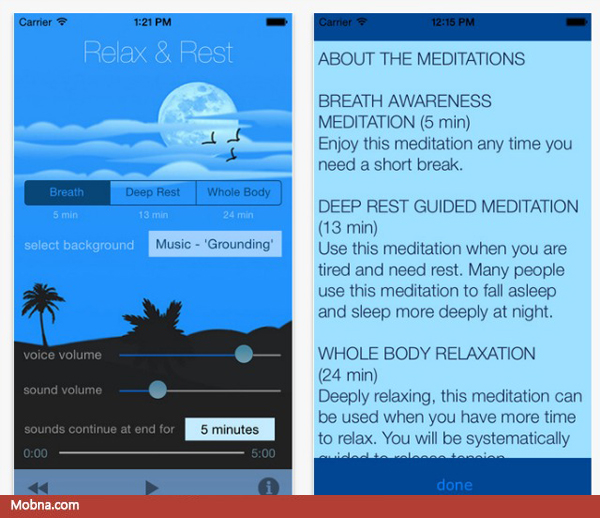 ۱۰-relax-and-rest-app