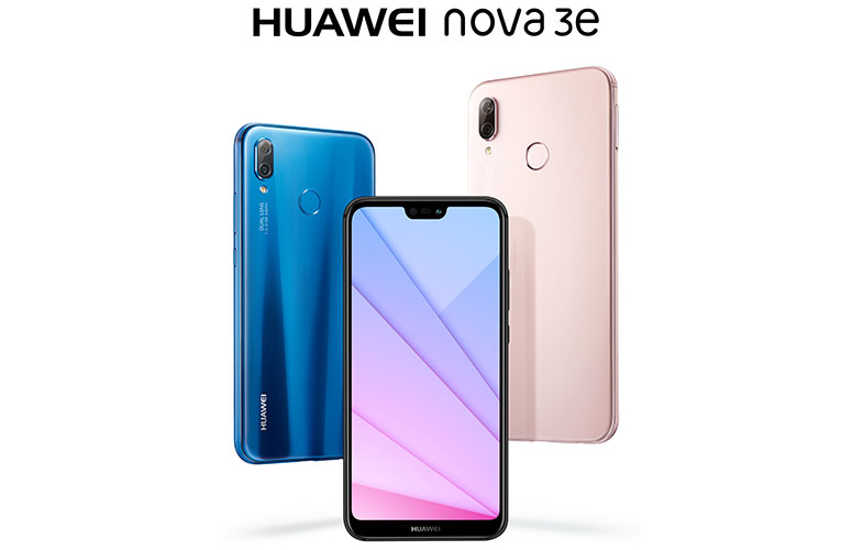 گوشی جدید Huawei nova 3e از صفحه نمایش های FullView 2.0 بهره می برد