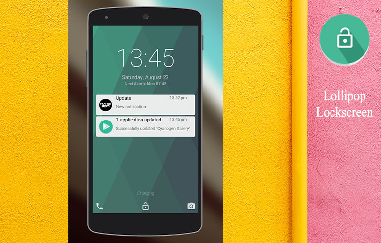 لاک اسکرین اندروید ۵ برای تمام گوشی‌های اندرویدی با Lollipop Lockscreen