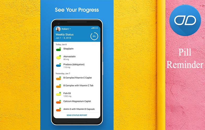 یادآوری قرص، دارو و وقت دکتر با MediSafe Meds & Pill Reminde