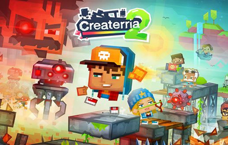 معرفی و دانلود بازی ماجراجویی Createrria 2 : Craft Your Games