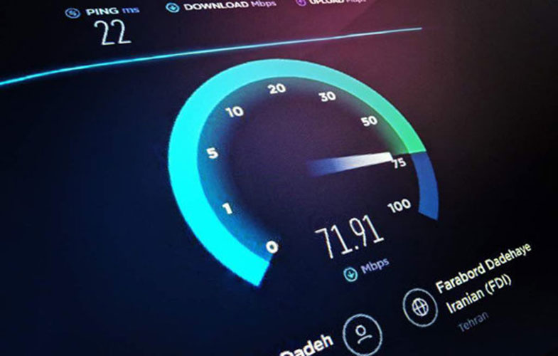 سرعت دانلود اینترنت موبایل در ایران