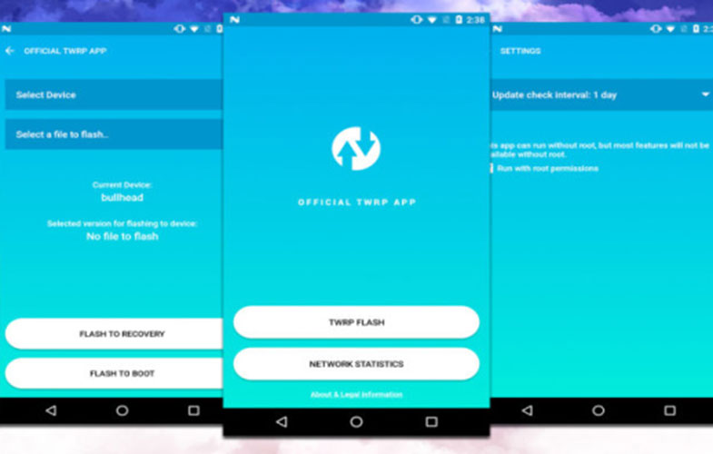 دانلود Official TWRP App اپلیکیشن رسمی ریکاوری های TWRP