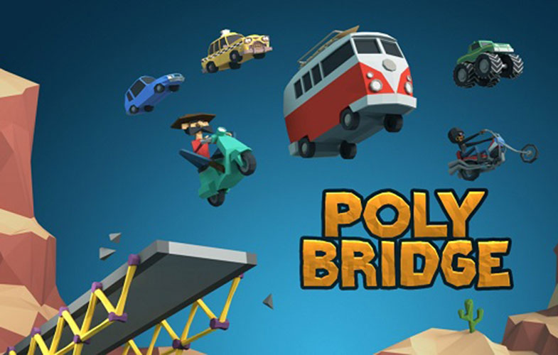 معرفی و دانلود بازی شبیه ساز Poly Bridge