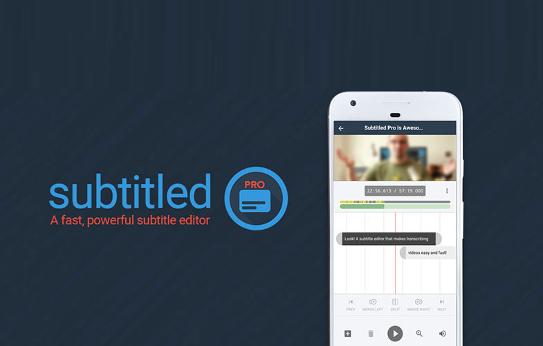 دانلود نرم افزار ویرایش زیرنویس برای اندروید