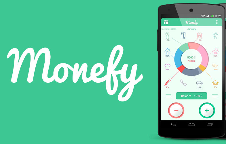 اپلیکیشن پیگیری و مدیریت هزینه اندرویدی Monefy Pro