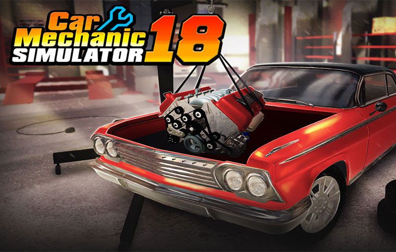 دانلود بازی Car Mechanic Simulator 18 شبیه‌ساز مکانیک ماشین اندروید (+مود)