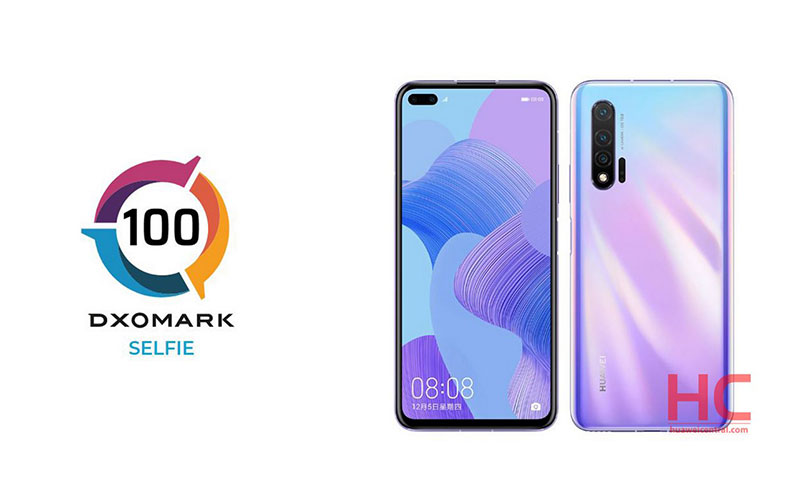 HUAWEI Nova 6 صدرنشین بهترین دوربین سلفی در DXOMark شد