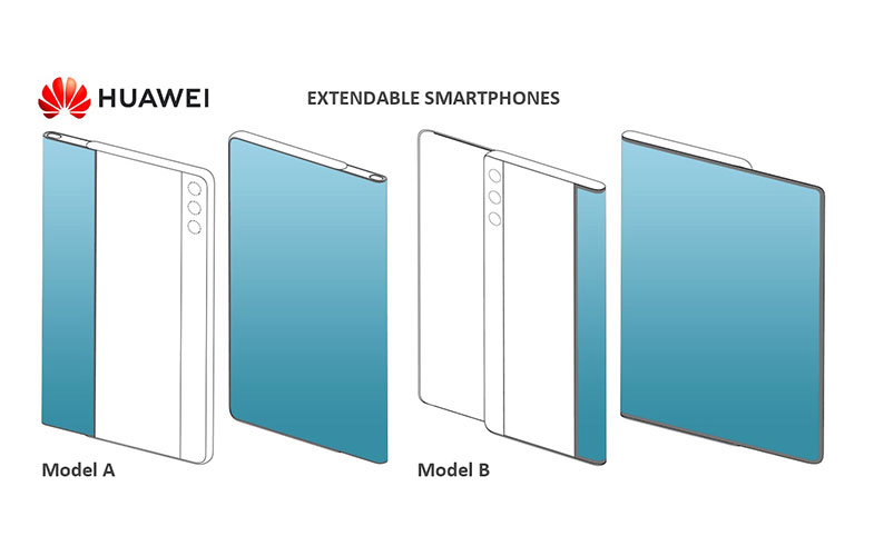 طرح جدید هوآوی برای گوشی‌های انعطاف‌پذیر