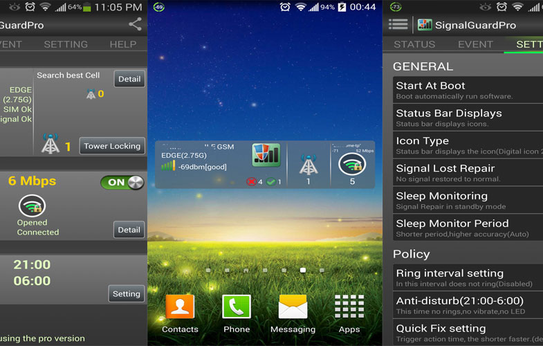 دانلود اپلیکیشن بهبود سیگنال شبکه همراه و وای فای مخصوص اندروید