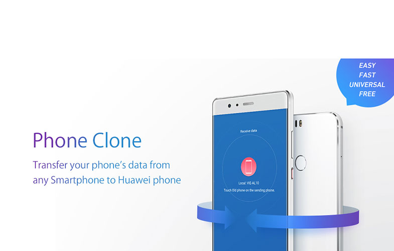 Huawei Phone Clone روشی ساده و سریع برای انتقال اطلاعات بین دو گوشی هوشمند