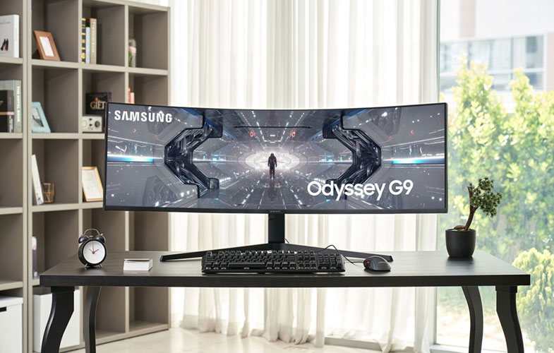 رونمایی سامسونگ از خمیده‌ترین مانیتور گیمینگ جهان: Odyssey G9