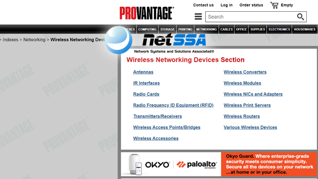 وب سایت Provantage