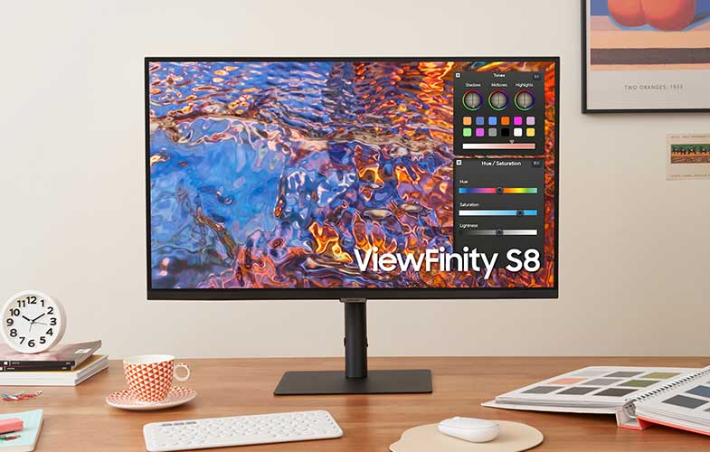 آشنایی با قابلیت‌های مانیتور ViewFinity S8 سامسونگ؛ نمایش بی‌نهایت