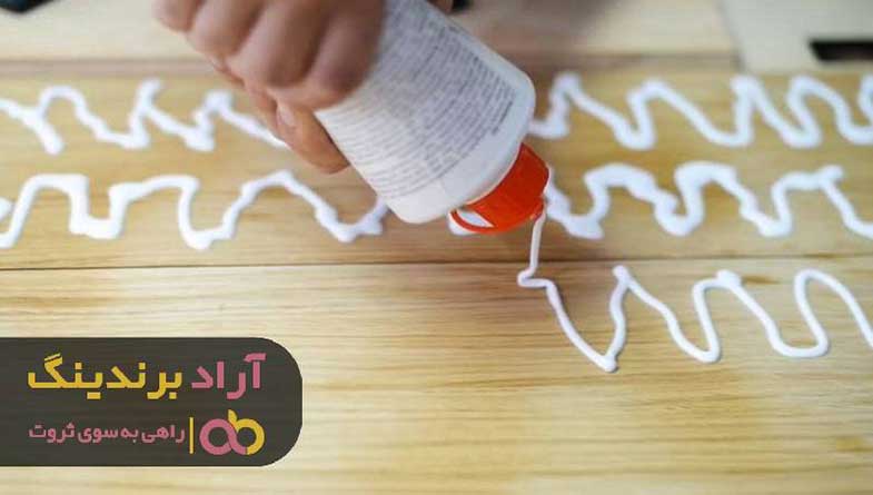 قیمت چسب چوب کوچک سفید ضد آب