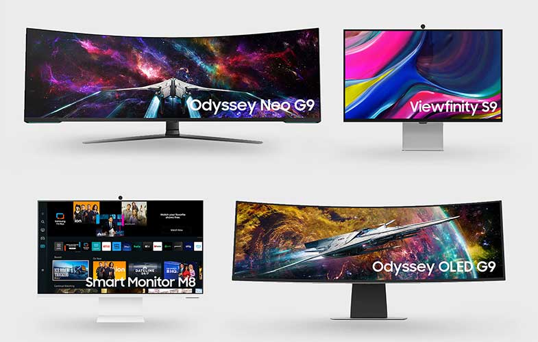 سامسونگ از جدیدترین‌ مانیتورهای سری Odyssey، ViewFinity و Smart رونمایی می‌کند