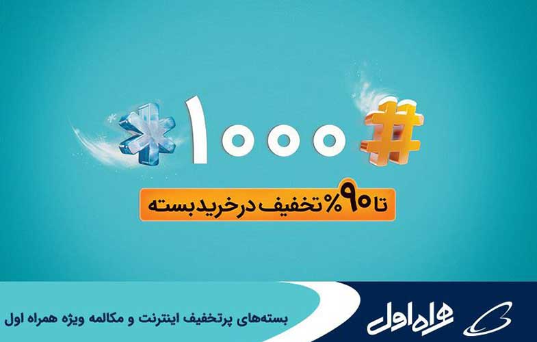 ارائه بسته‌های پرتخفیف اینترنت و مکالمه ویژه مشترکان همراه اول براساس الگوی مصرف