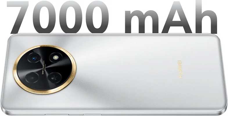 هواوی Nova Y91 با باتری غولپیکر ۷۰۰۰ میلی آمپرساعتی معرفی شد