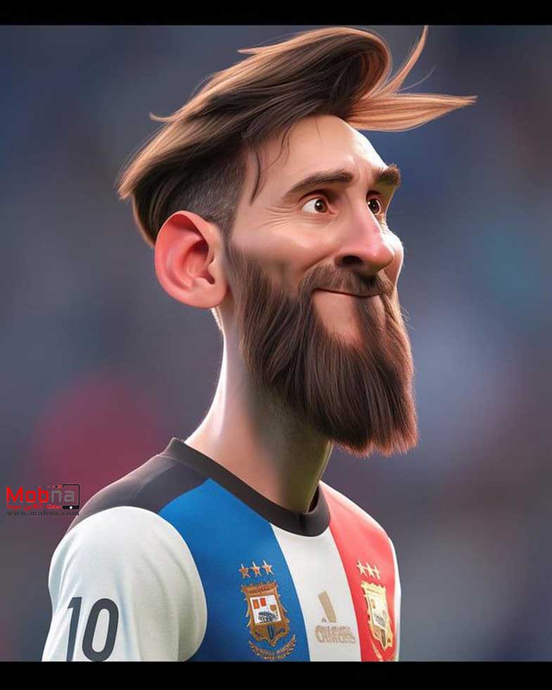 چهره کارتونی بازیکنان فوتبال به کمک هوش مصنوعی!