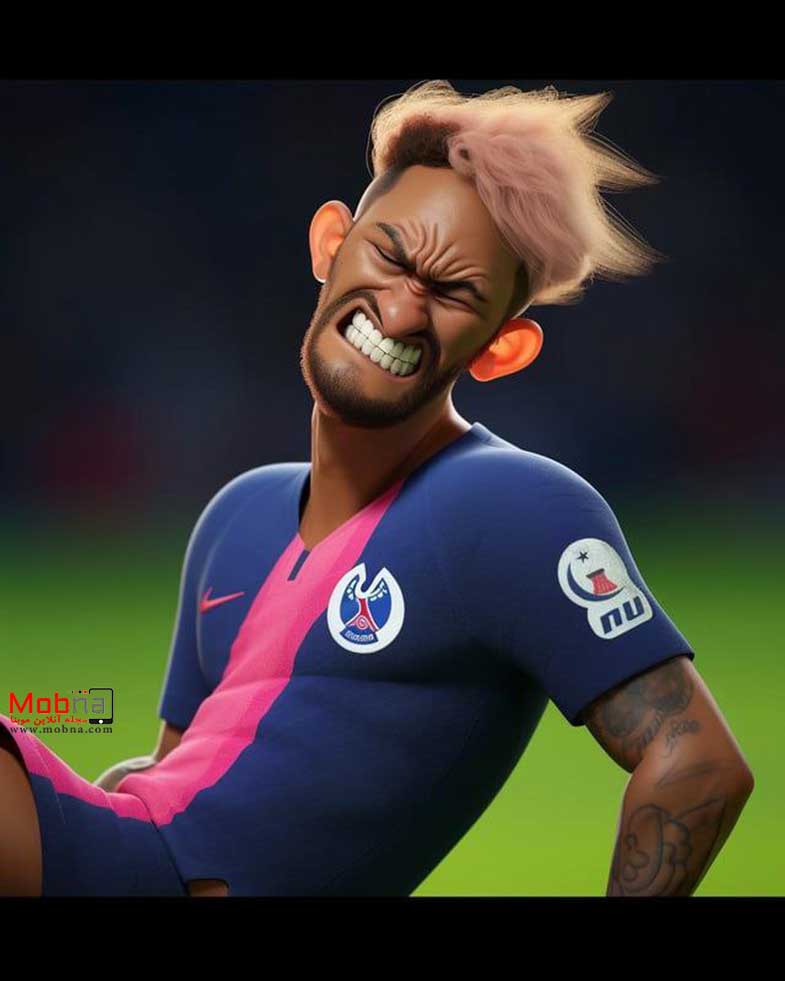 چهره کارتونی بازیکنان فوتبال به کمک هوش مصنوعی!