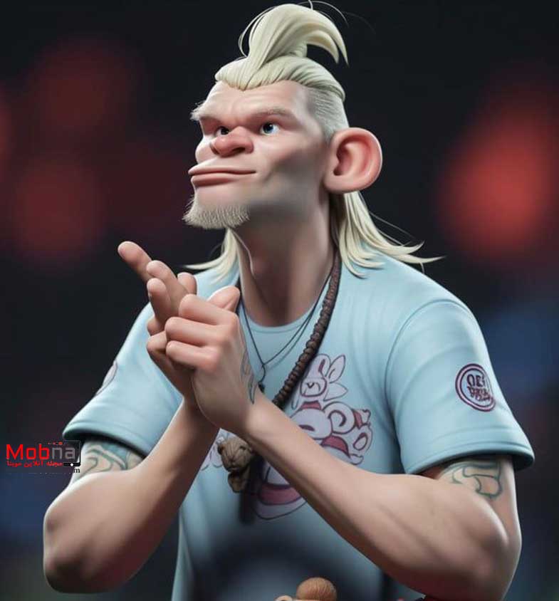 چهره کارتونی بازیکنان فوتبال به کمک هوش مصنوعی!