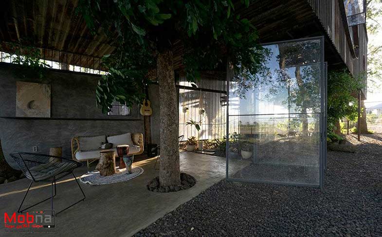 یک خانه روستایی خاص در ویتنام 