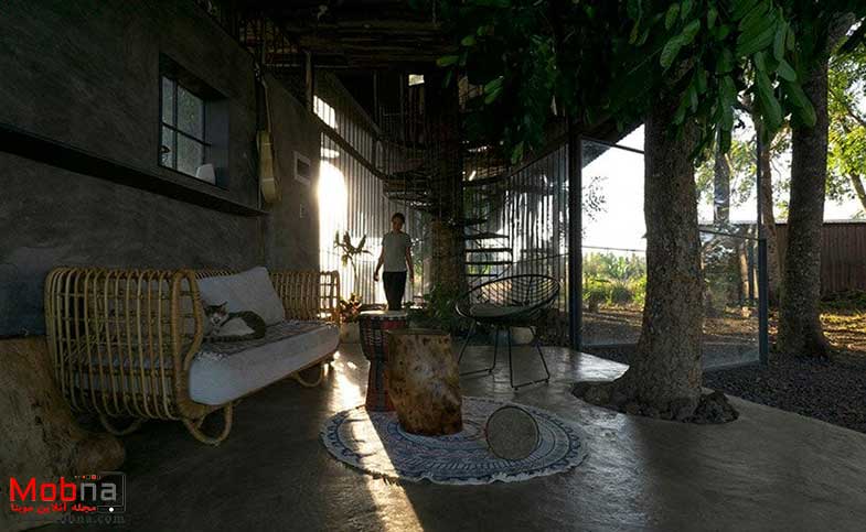 یک خانه روستایی خاص در ویتنام 