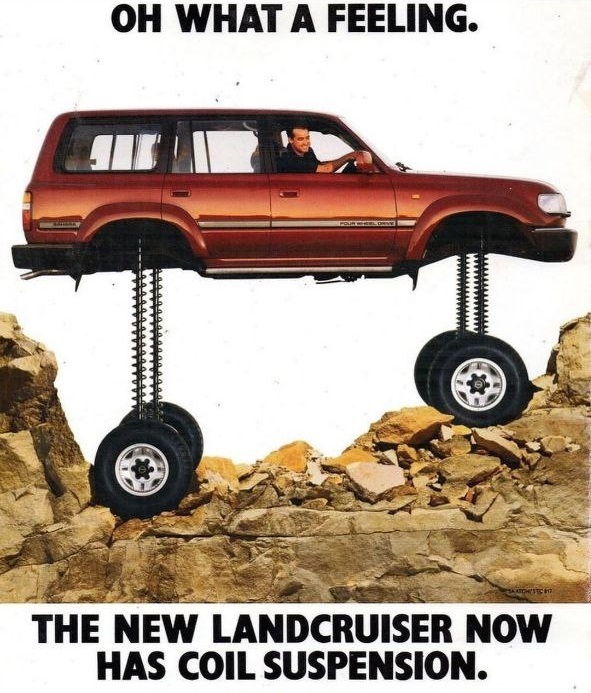 تبلیغ قدیمی لندکروزر و افتخار تویوتا به چیزی که ساخته است!