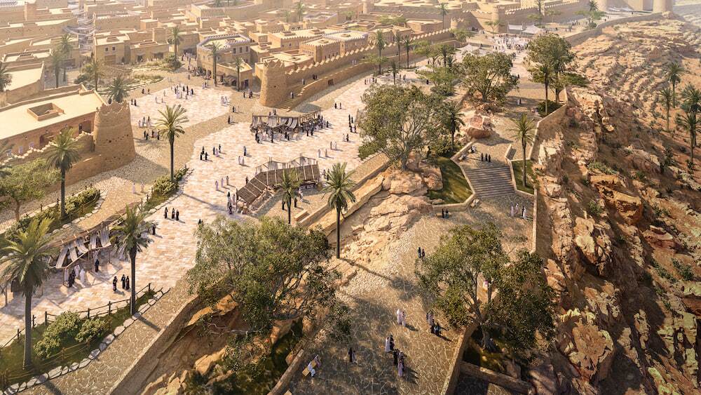 پروژه هایی که بازتعریف منظره شهری در عربستان را هدف قرار داده اند