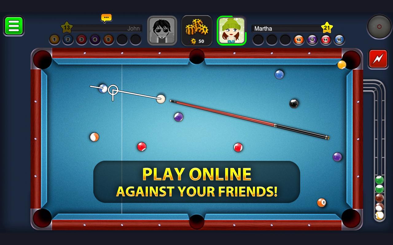 دانلود بازی بیلیارد آنلاین Eight Ball Pool