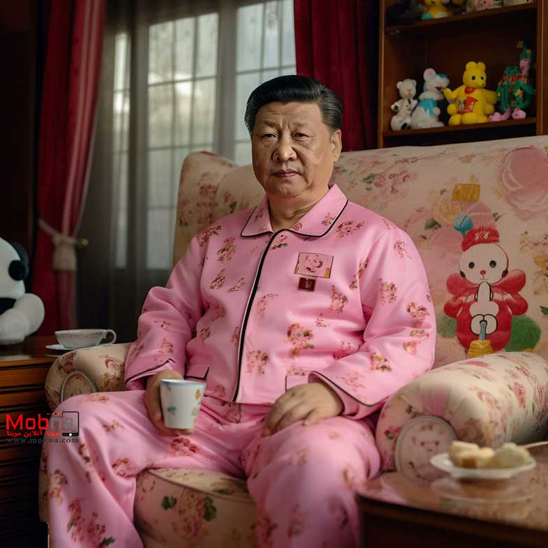 سران کشورها با لباس خواب کیتی!