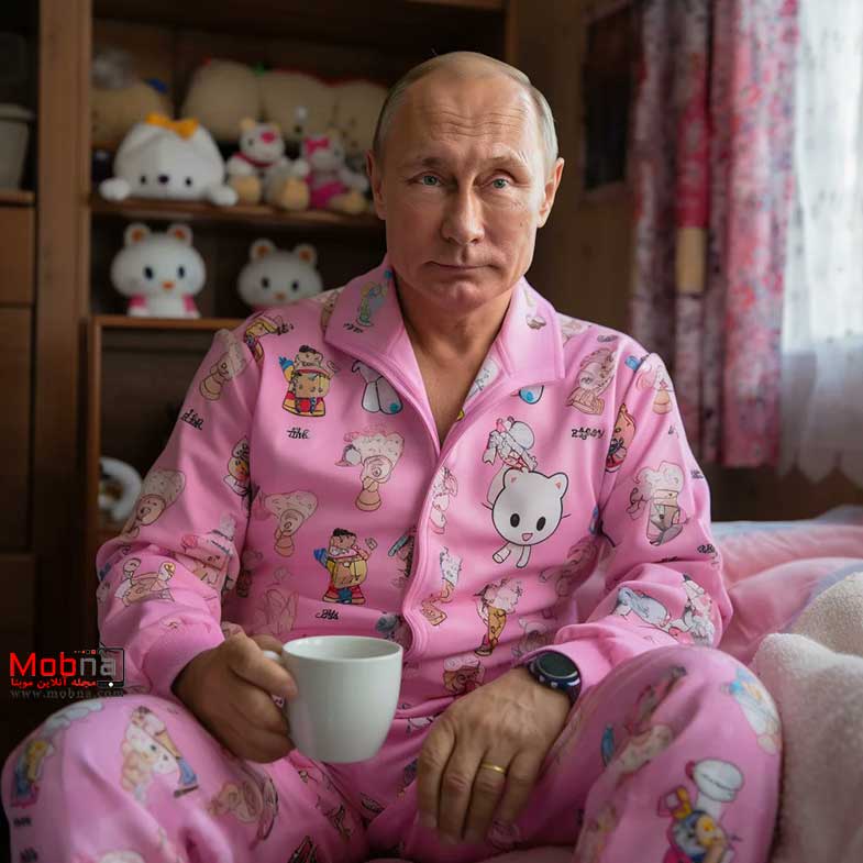 سران کشورها با لباس خواب کیتی!