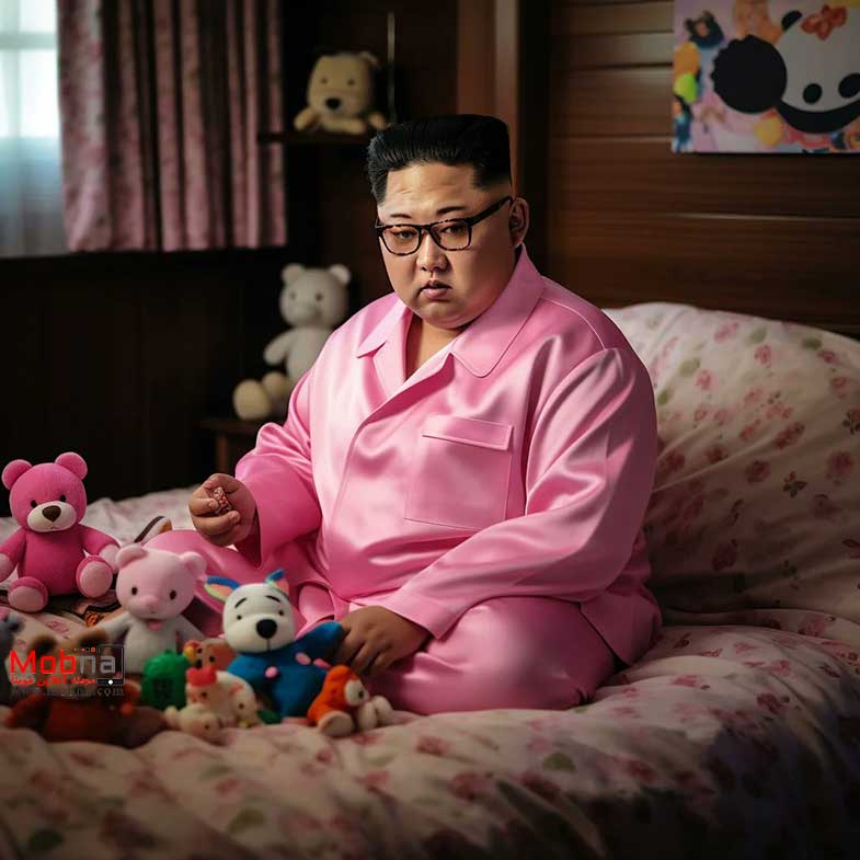 سران کشورها با لباس خواب کیتی!