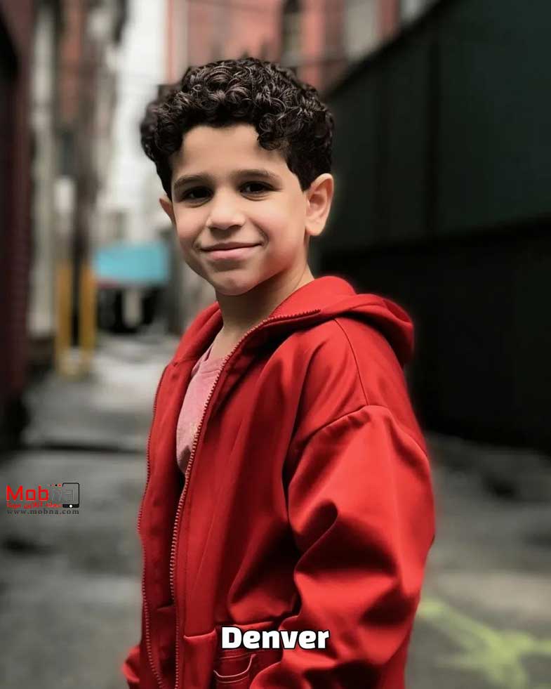 شبیهسازی کودکی بازیگران سریال «خانه کاغذی»