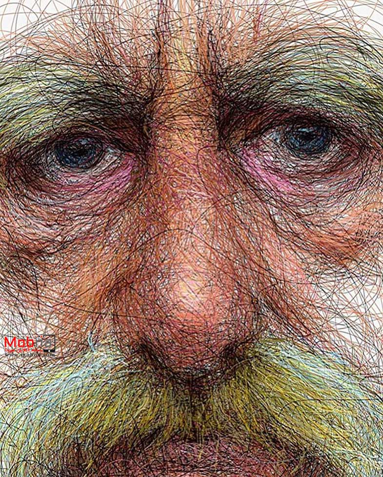 وقتی خط خطی کردن حرفه ای باشد!