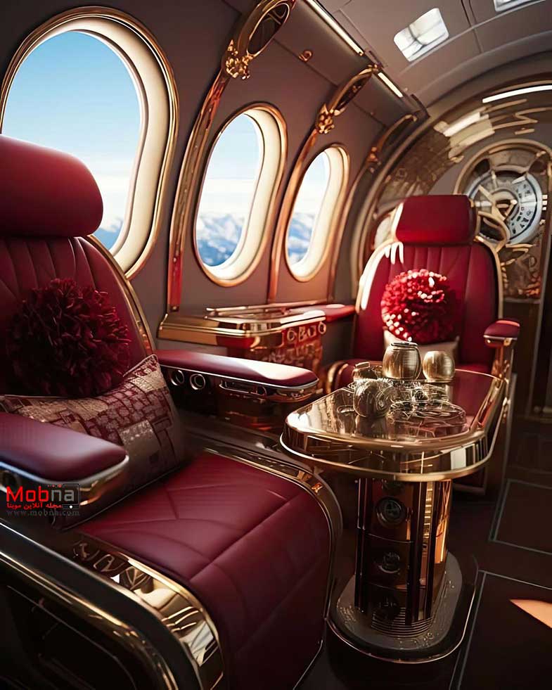 لوکس ترین هواپیمای شخصی را هوش مصنوعی طراحی کرد