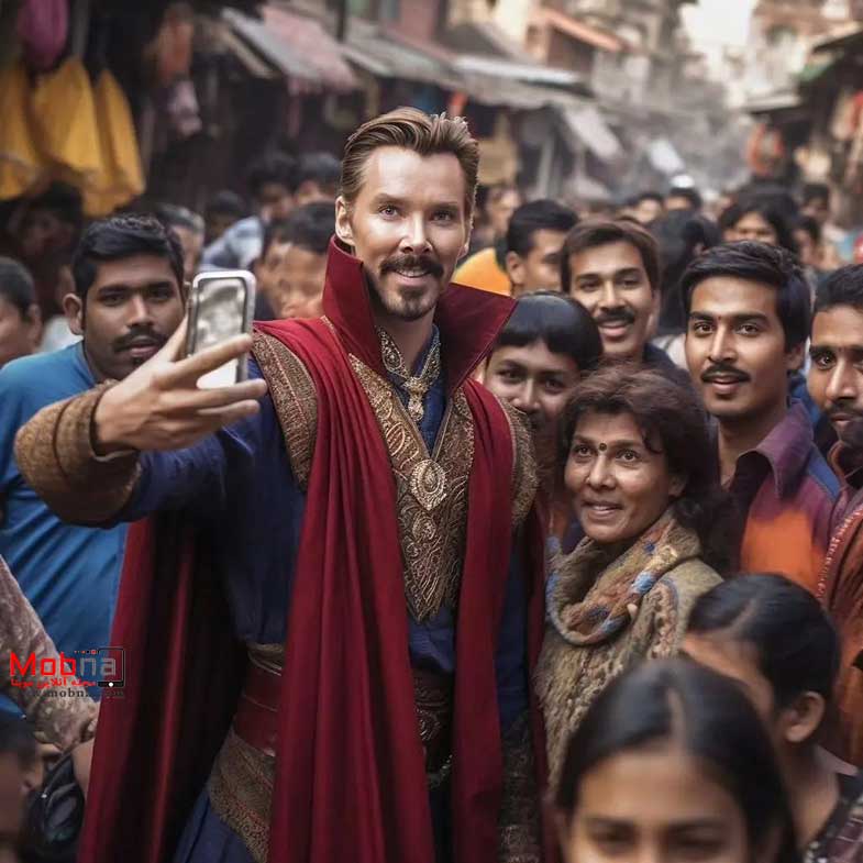 قهرمانان مارول در بازار بمبئ