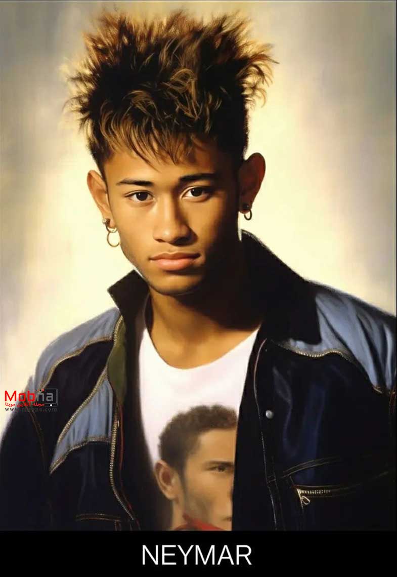 آلبوم مدرسه ستاره های فوتبال؛ از مسی مثبت تا رونالدو عینکی با گوشواره!