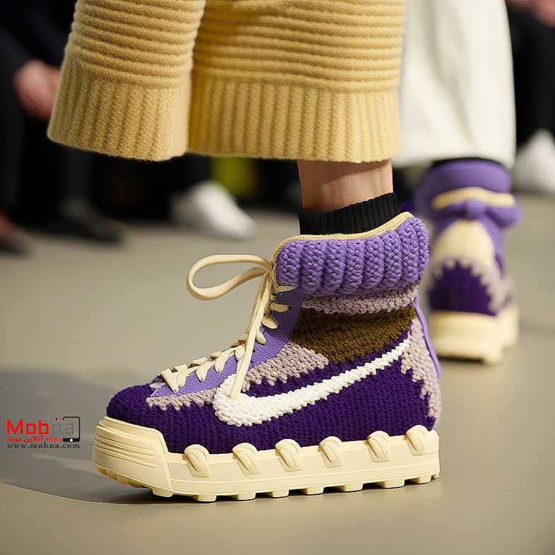 تجربه کیف و کفش نایکی با هوش مصنوعی