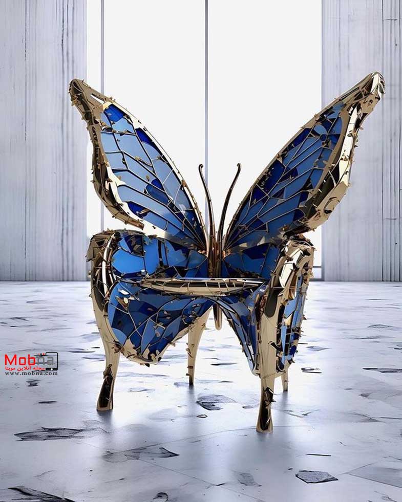 مبلمان فوق لوکس، وقتی طراح هوش مصنوعی باشد!