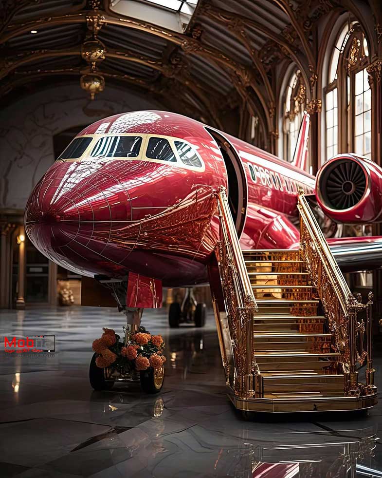 لوکس ترین هواپیمای شخصی را هوش مصنوعی طراحی کرد