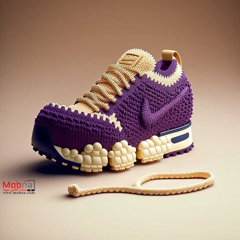تجربه کیف و کفش نایکی با هوش مصنوعی