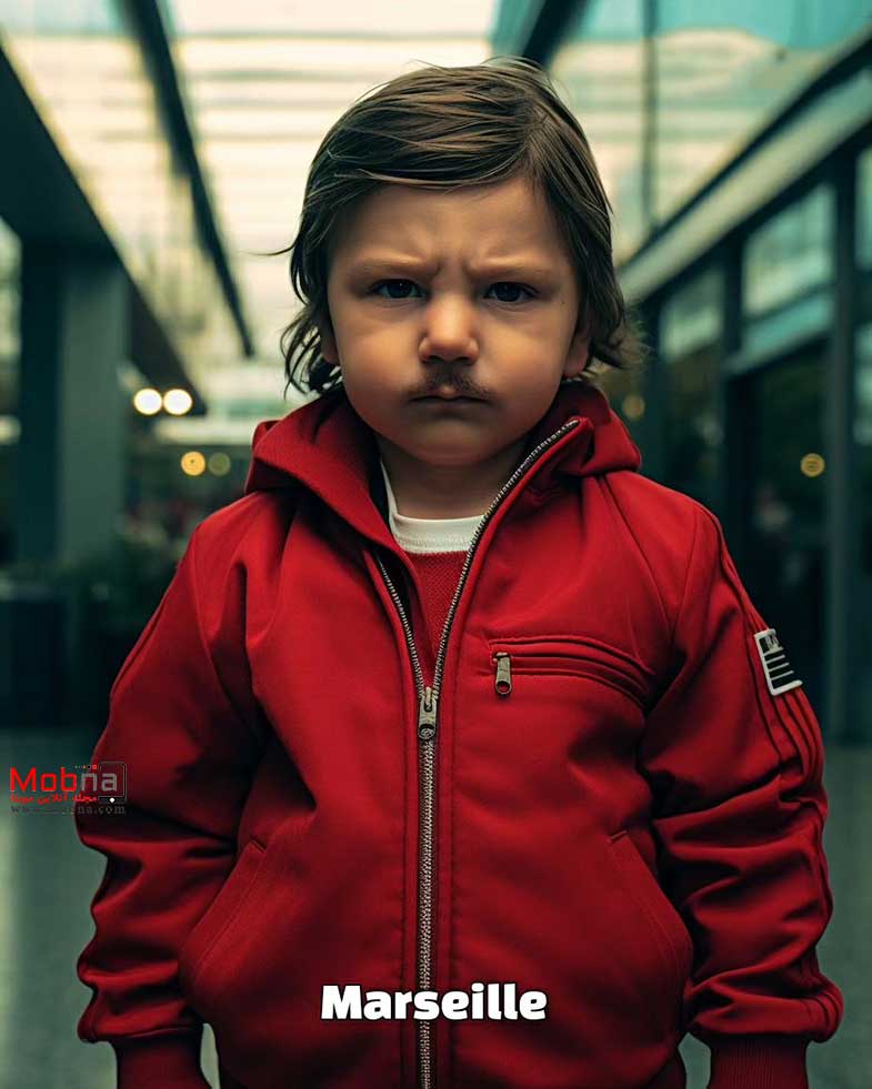 شبیهسازی کودکی بازیگران سریال «خانه کاغذی»