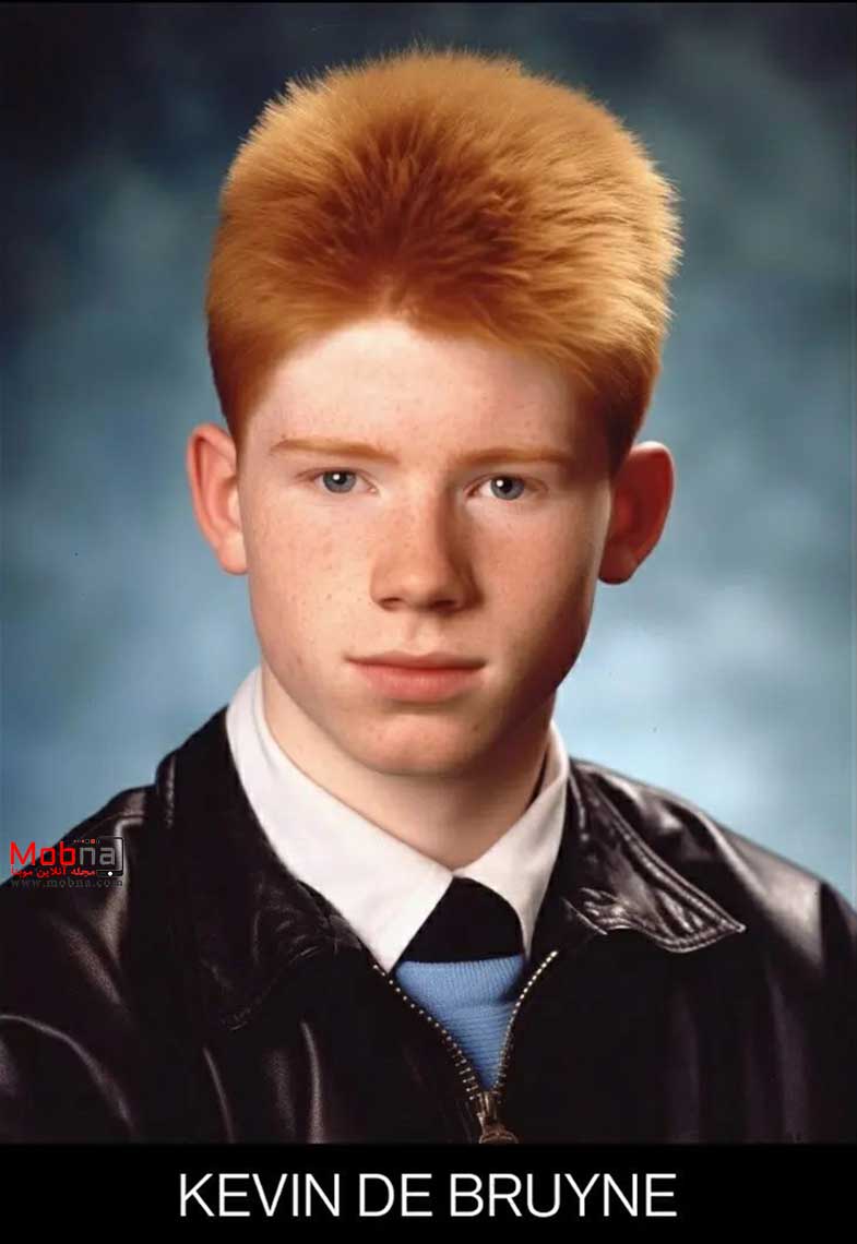 آلبوم مدرسه ستاره های فوتبال؛ از مسی مثبت تا رونالدو عینکی با گوشواره!